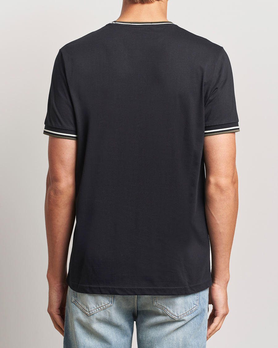 Hombres | Camisetas | Fred Perry | Twin Tipped T-Shirt Black
