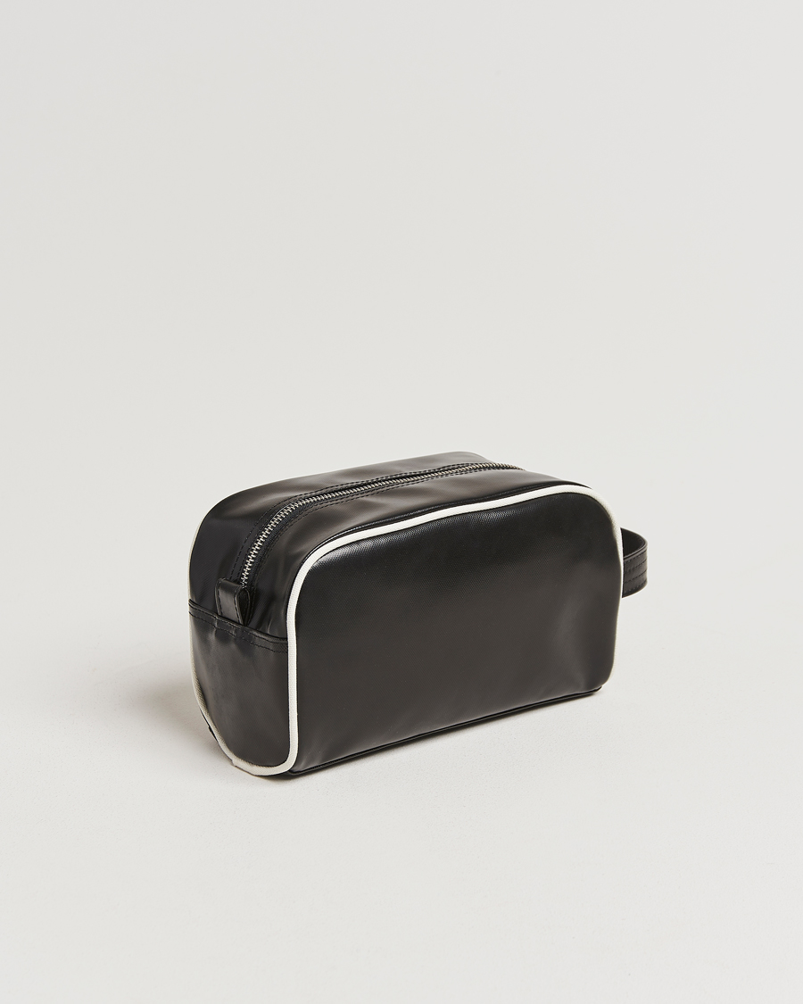 Hombres | Fred Perry Classic Washbag Black/Ecru | Fred Perry | Classic Washbag Black/Ecru