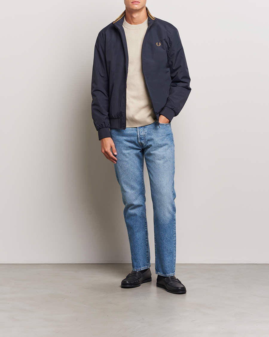 Hombres | Abrigos y chaquetas | Fred Perry | Brentham Jacket Navy