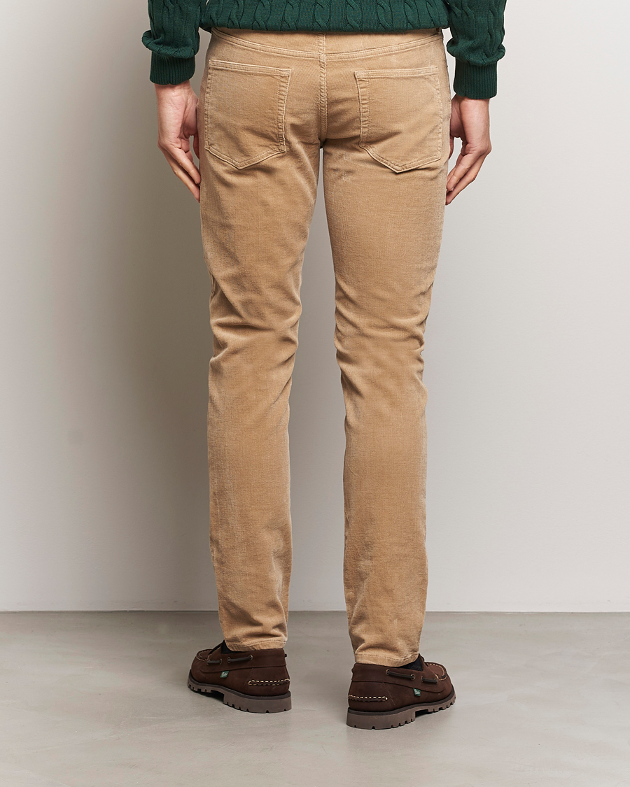 Hombres | Pantalones | Gant | Cord 5-Pocket Jeans Dark Khaki
