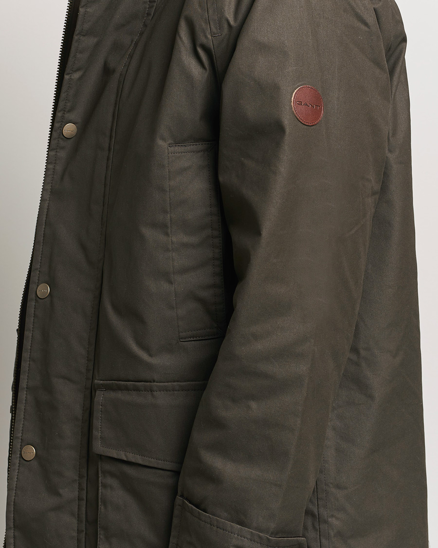 Hombres | Abrigos y chaquetas | Gant | Double Decker Jacket Dark Sage