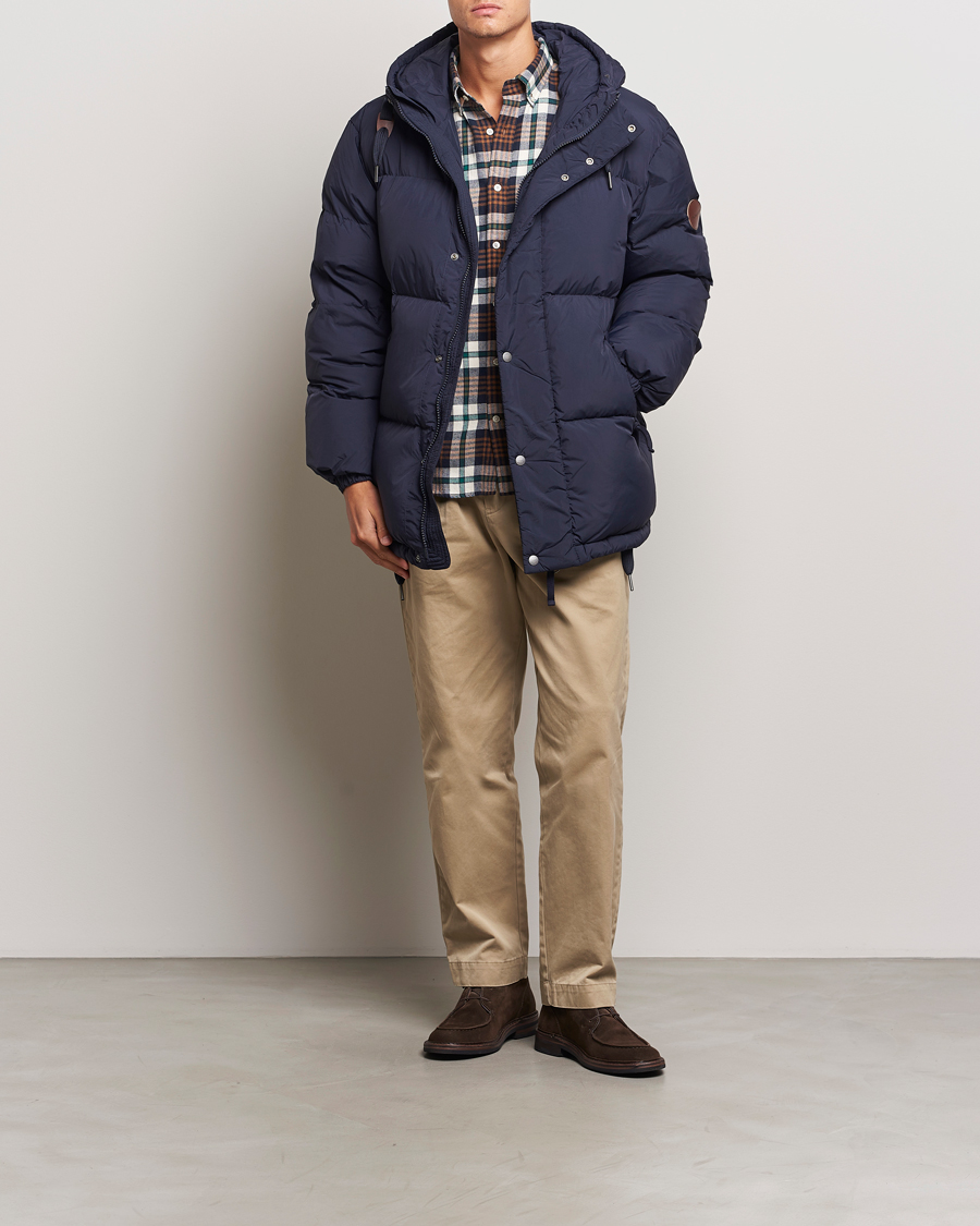 Hombres | Abrigos y chaquetas | GANT | Expedition Down Puffer Evening Blue