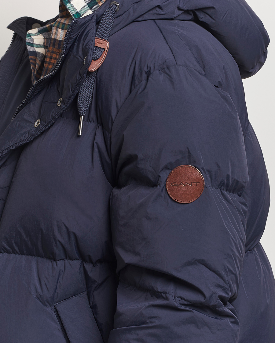 Hombres | Abrigos y chaquetas | GANT | Expedition Down Puffer Evening Blue