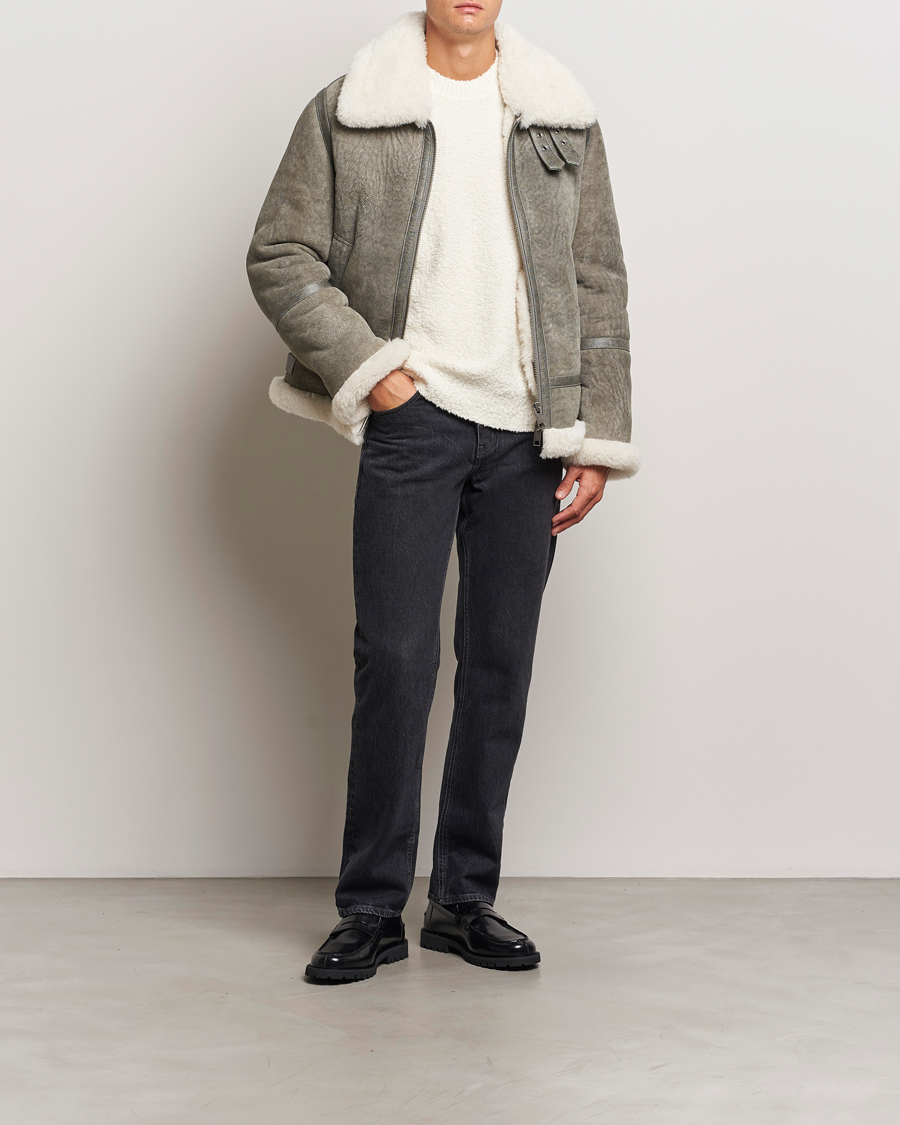 Hombres | Abrigos y chaquetas | Gant | Shearling Jacket Desert Brown