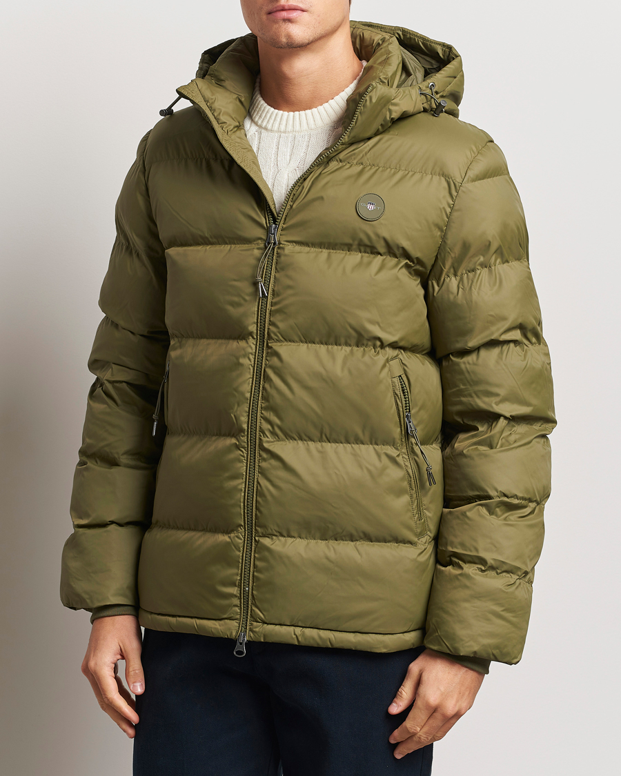 Hombres | Abrigos y chaquetas | GANT | The Active Cloud Jacket Juniper Green