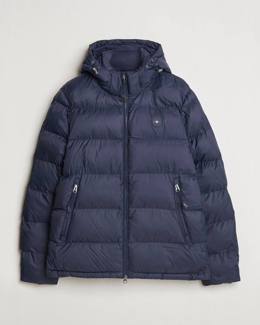 Hombres | Abrigos y chaquetas | GANT | The Active Cloud Jacket Evening Blue