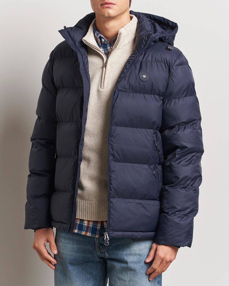 Hombres | Abrigos y chaquetas | GANT | The Active Cloud Jacket Evening Blue