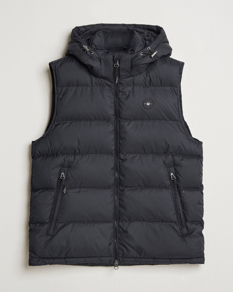 Hombres | Abrigos y chaquetas | GANT | The Active Cloud Vest Black