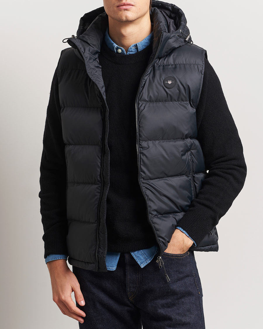 Hombres | Abrigos y chaquetas | GANT | The Active Cloud Vest Black