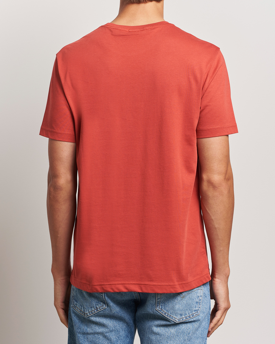 Hombres | Camisetas | GANT | The Original T-Shirt Iron Red