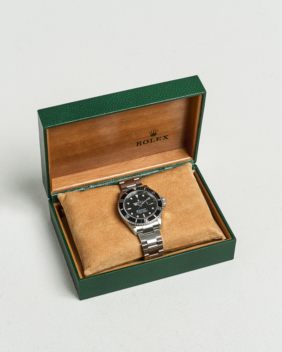 Hombres | Rolex Pre-Owned Submariner 16610 Silver | Rolex Pre-Owned | Submariner 16610 Silver