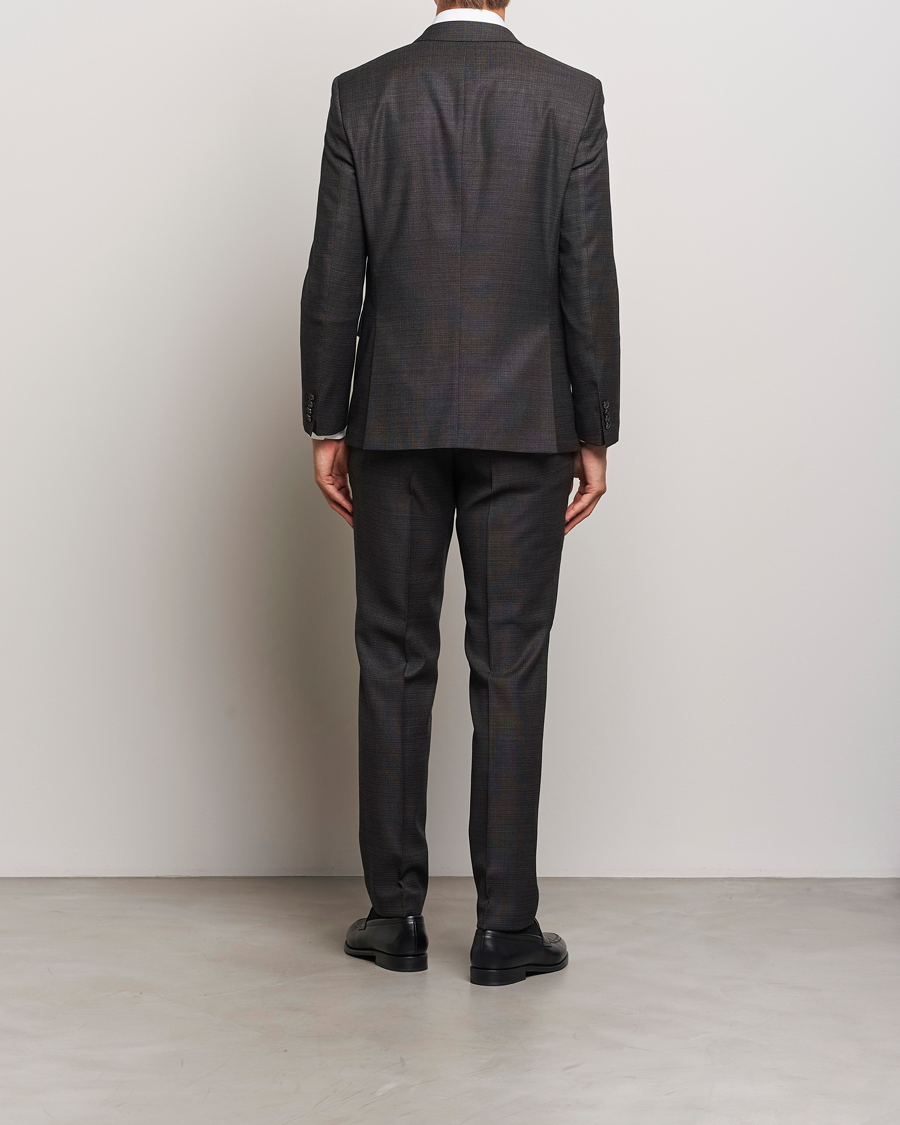 Hombres | Trajes | BOSS BLACK | Huge Wool Suit Open Green