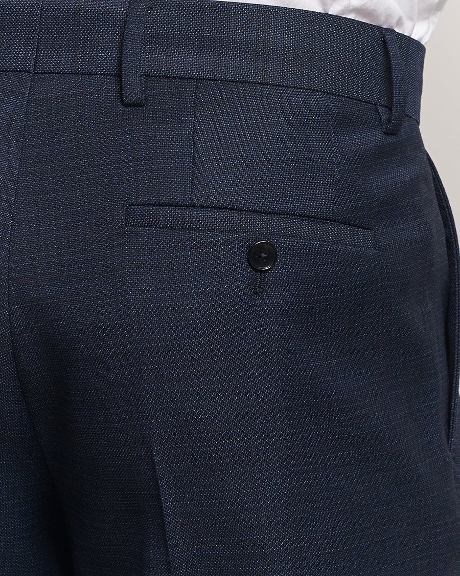 Hombres | Trajes | BOSS BLACK | Huge Wool Suit Open Blue