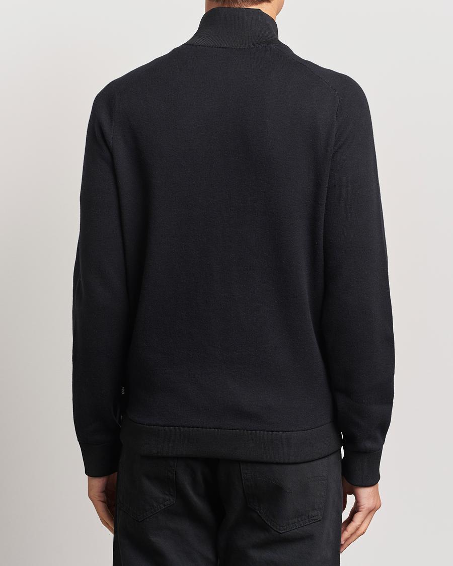 Hombres | Abrigos y chaquetas | BOSS BLACK | Esfero Hybrid Full Zip Black