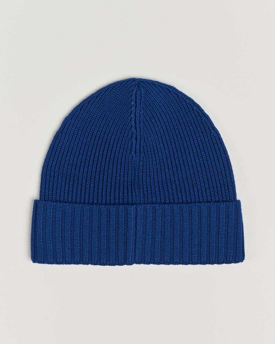 Hombres | BOSS BLACK Fati Wool Beanie Open Blue | BOSS BLACK | Fati Wool Beanie Open Blue
