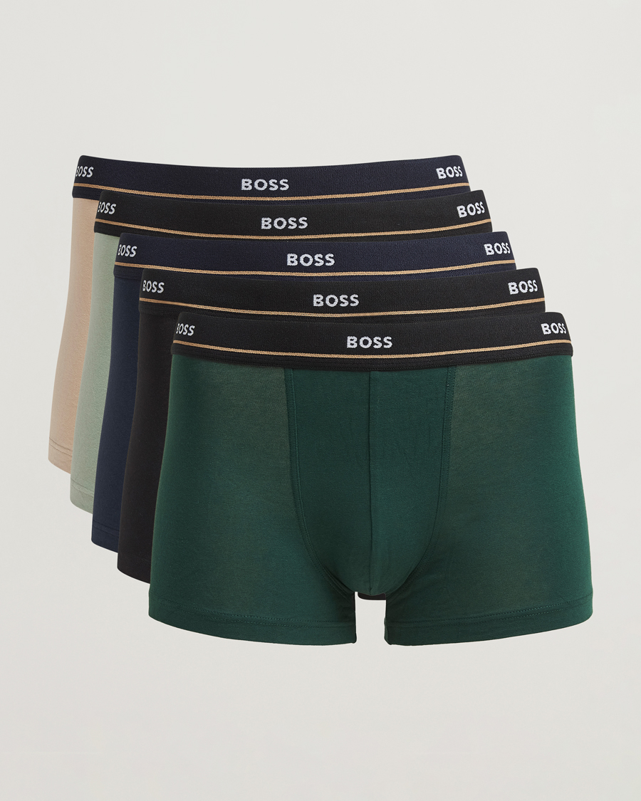 Hombres | Ropa interior y calcetines | BOSS BLACK | 5-Pack Trunk Boxer Multi