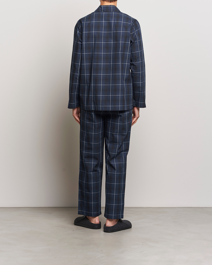 Hombres | Pijamas y batas | BOSS BLACK | Urban Checked Pyjama Set Dark Blue