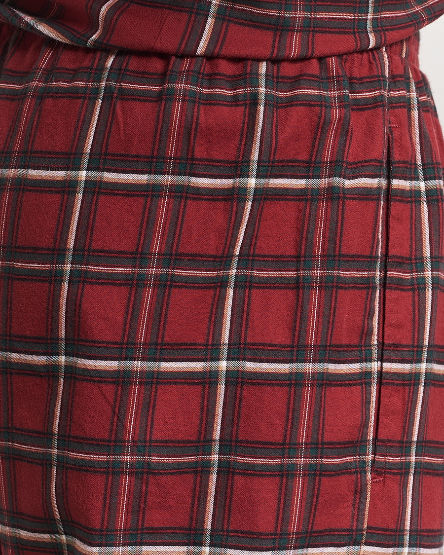 Hombres | Pijamas y batas | BOSS BLACK | Holiday Checked Pyjama Set Dark Red