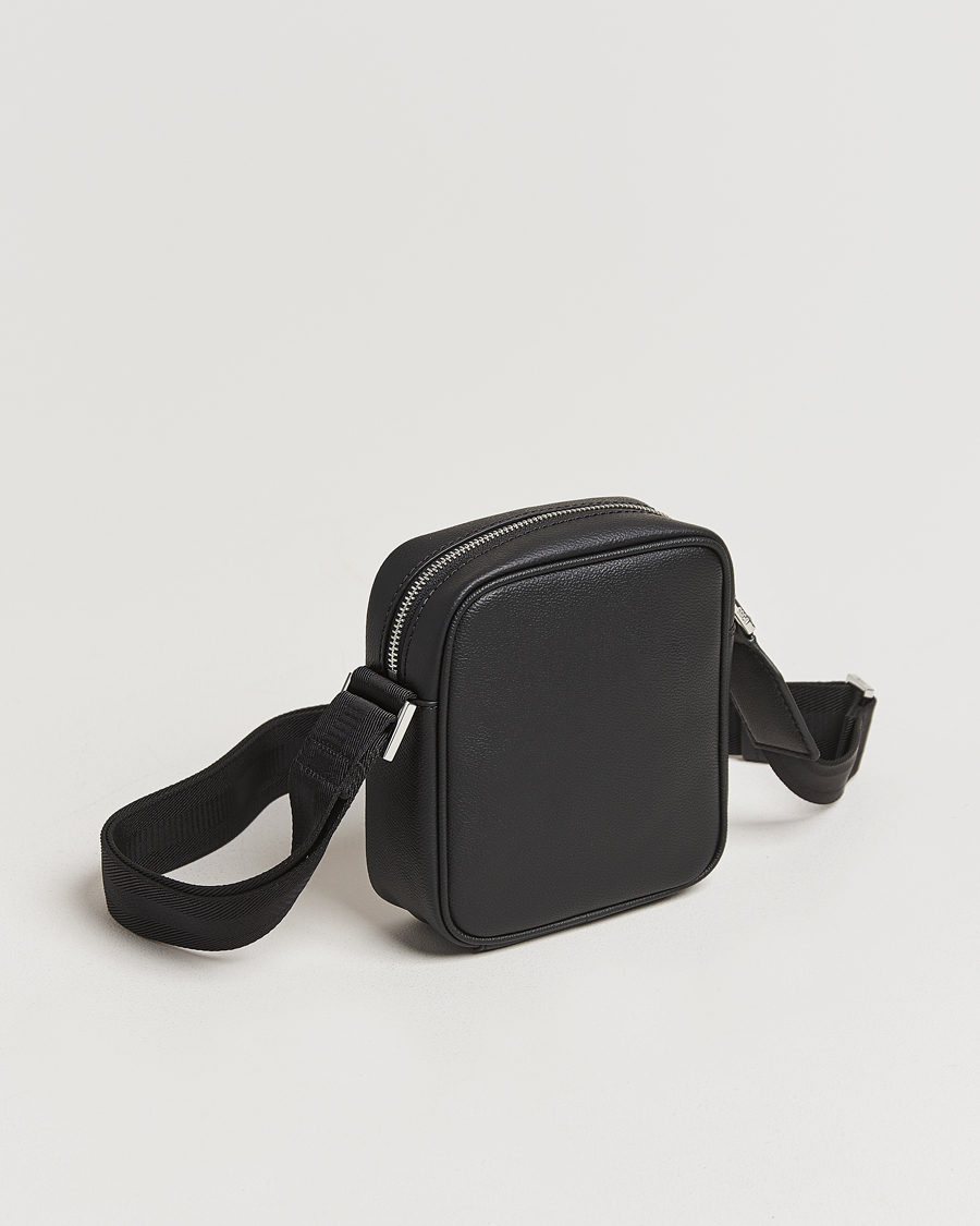 Hombres | BOSS BLACK Zair Monogram Shoulder Bag Black | BOSS BLACK | Zair Monogram Shoulder Bag Black