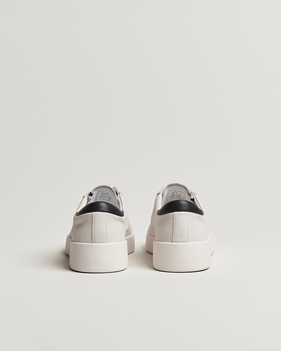 Hombres | BOSS BLACK Belwar Leather Sneaker Open White | BOSS BLACK | Belwar Leather Sneaker Open White
