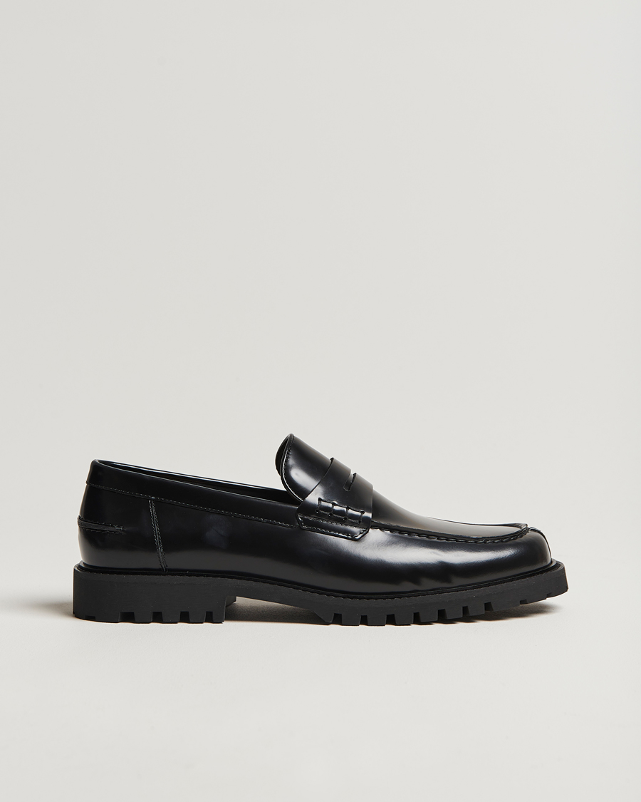 Hombres | BOSS BLACK Richayl Leather Loafer Black | BOSS BLACK | Richayl Leather Loafer Black
