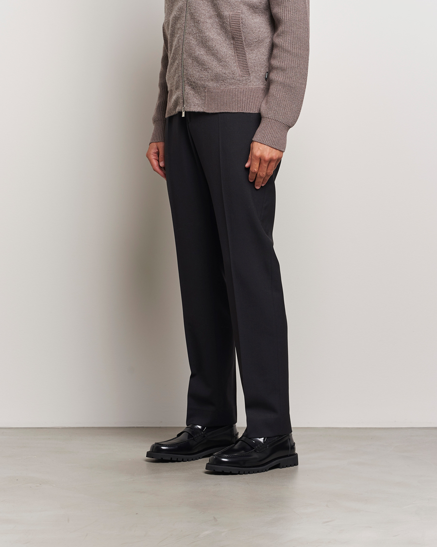 Hombres | BOSS BLACK Richayl Leather Loafer Black | BOSS BLACK | Richayl Leather Loafer Black