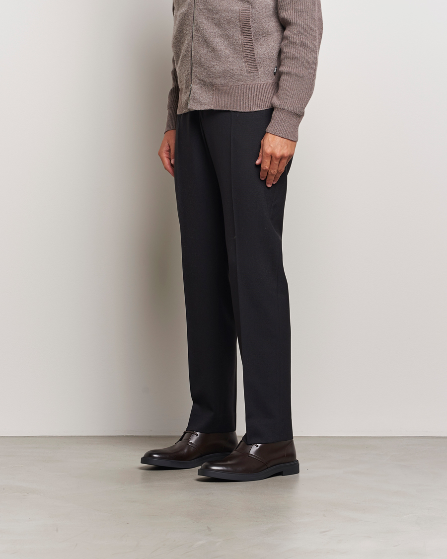 Hombres | BOSS BLACK Calev Leather Chukka Boot Dark Brown | BOSS BLACK | Calev Leather Chukka Boot Dark Brown