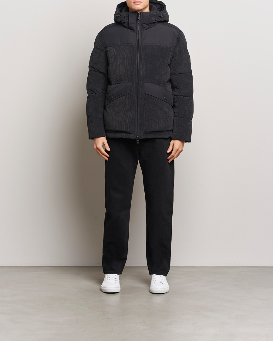 Hombres | Abrigos y chaquetas | BOSS ORANGE | Odope Padded Corduroy Jacket Black