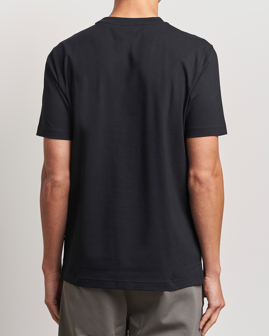 Hombres | Camisetas | BOSS GREEN | Graphic Crew Neck T-Shirt Black