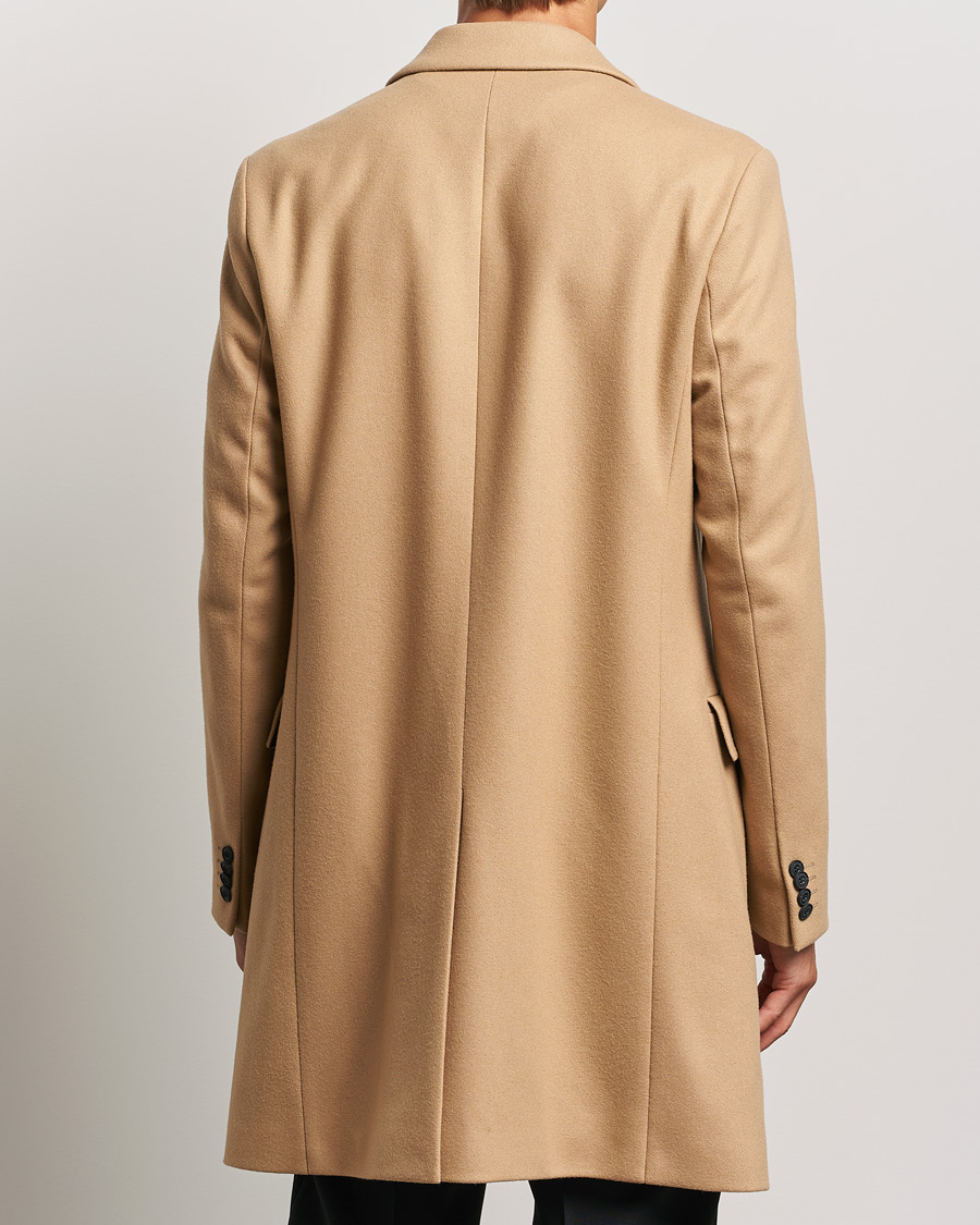 Hombres | Abrigos y chaquetas | HUGO | Migor Wool Coat Medium Beige