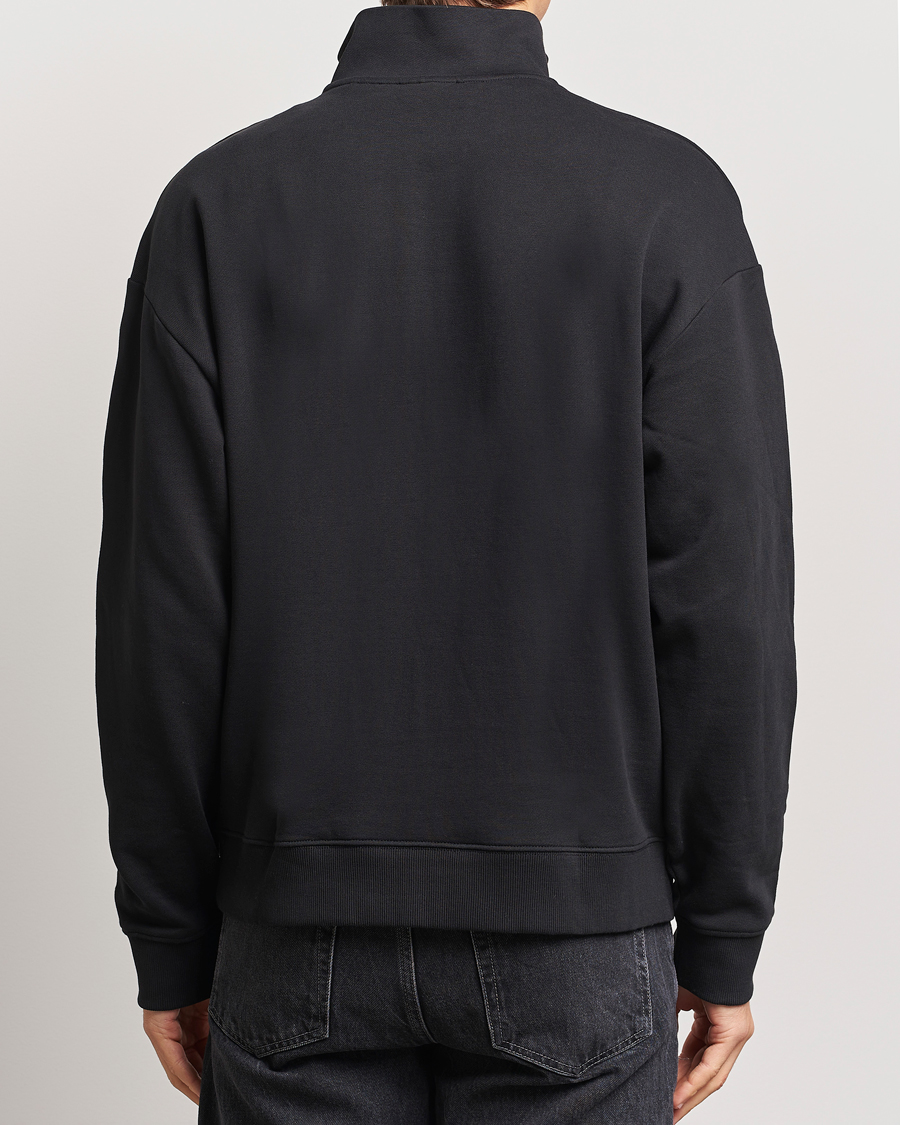 Hombres | Jerséis y prendas de punto | HUGO | Durty Half Zip Sweatshirt Black