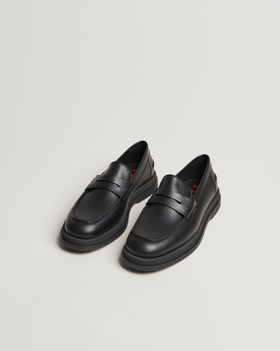 Hombres | HUGO Chaol Leather Loafer Black | HUGO | Chaol Leather Loafer Black