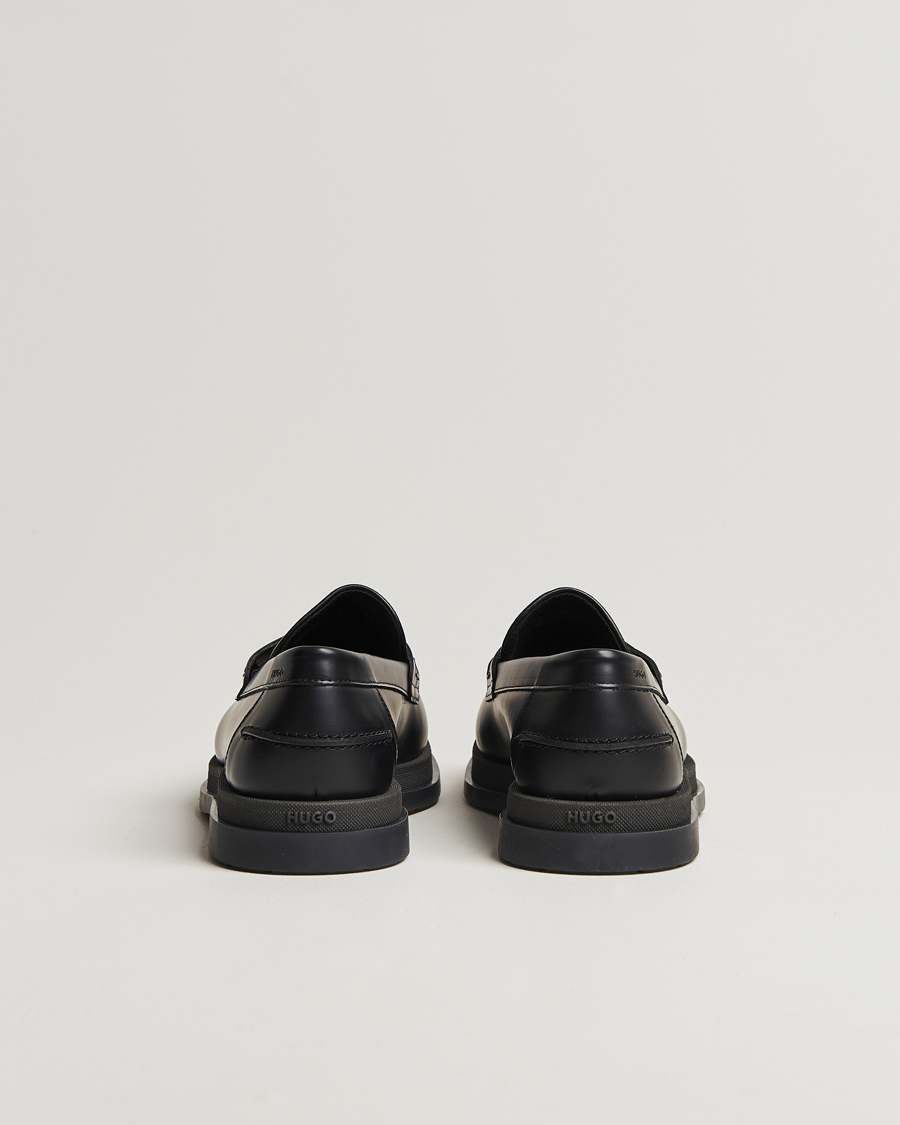 Hombres | HUGO Chaol Leather Loafer Black | HUGO | Chaol Leather Loafer Black
