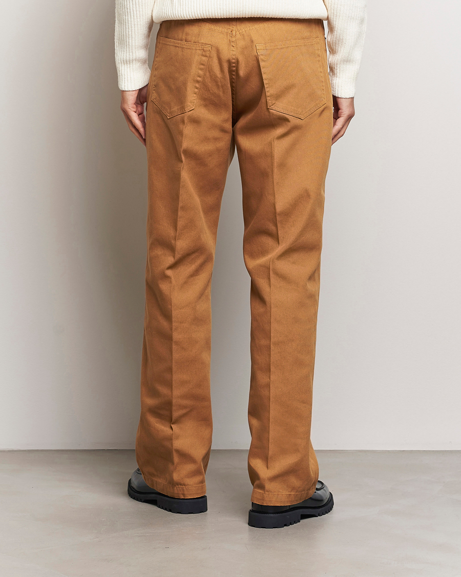 Hombres | Pantalones | Jeanerica | VM009 Vega Canvas Trousers Brown