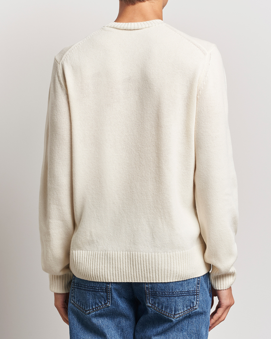 Hombres | Jerséis y prendas de punto | Lacoste | Carded Wool Crew Neck Lapland