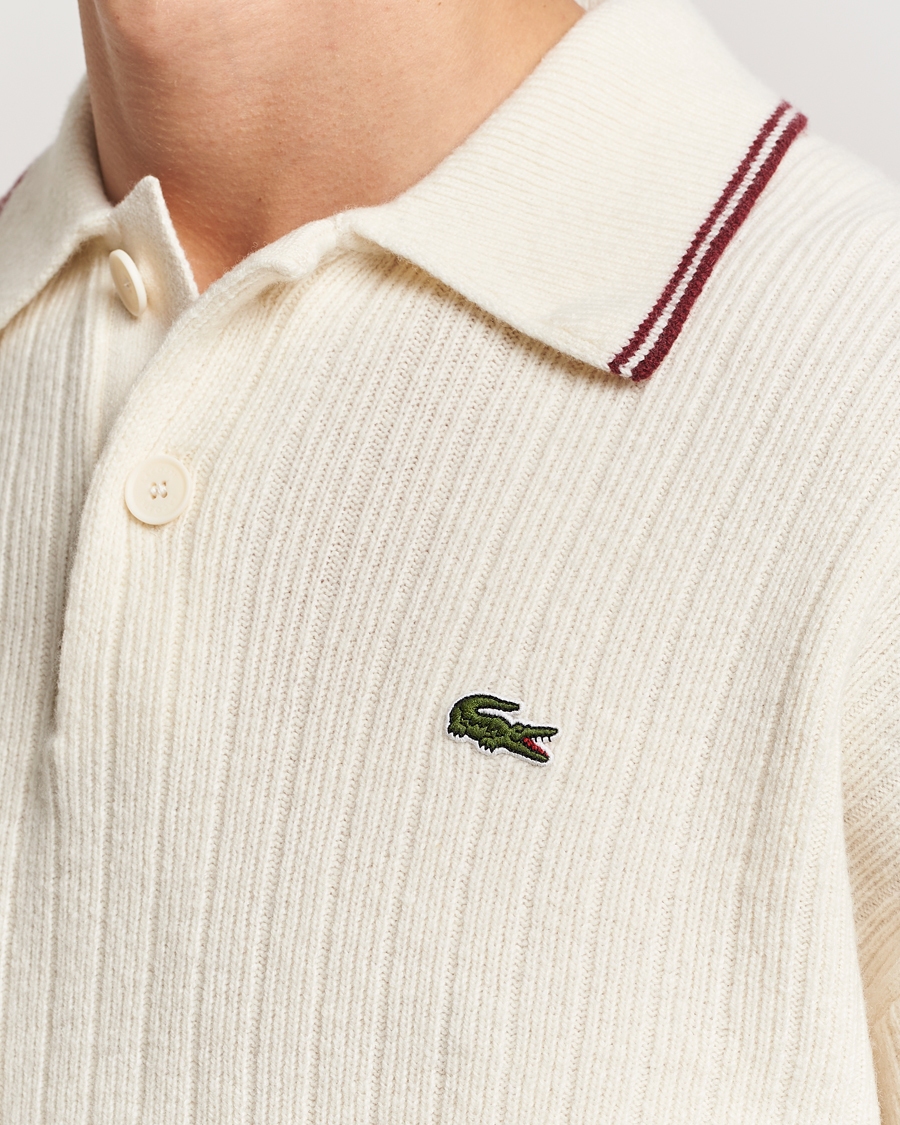 Hombres | Jerséis y prendas de punto | Lacoste | Retro Tennis Wool Polo Lapland
