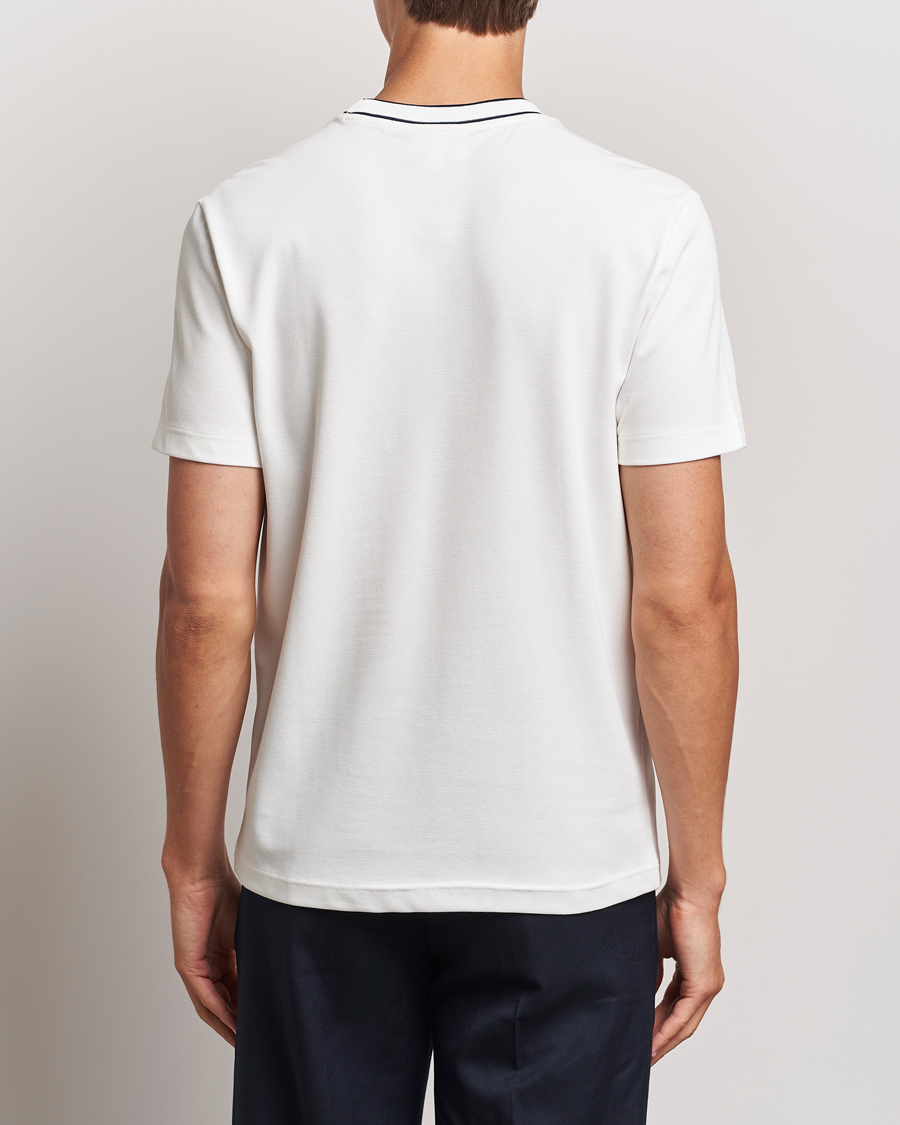 Hombres | Camisetas | Lacoste | Contrast Rib Piqué T-Shirt Flour