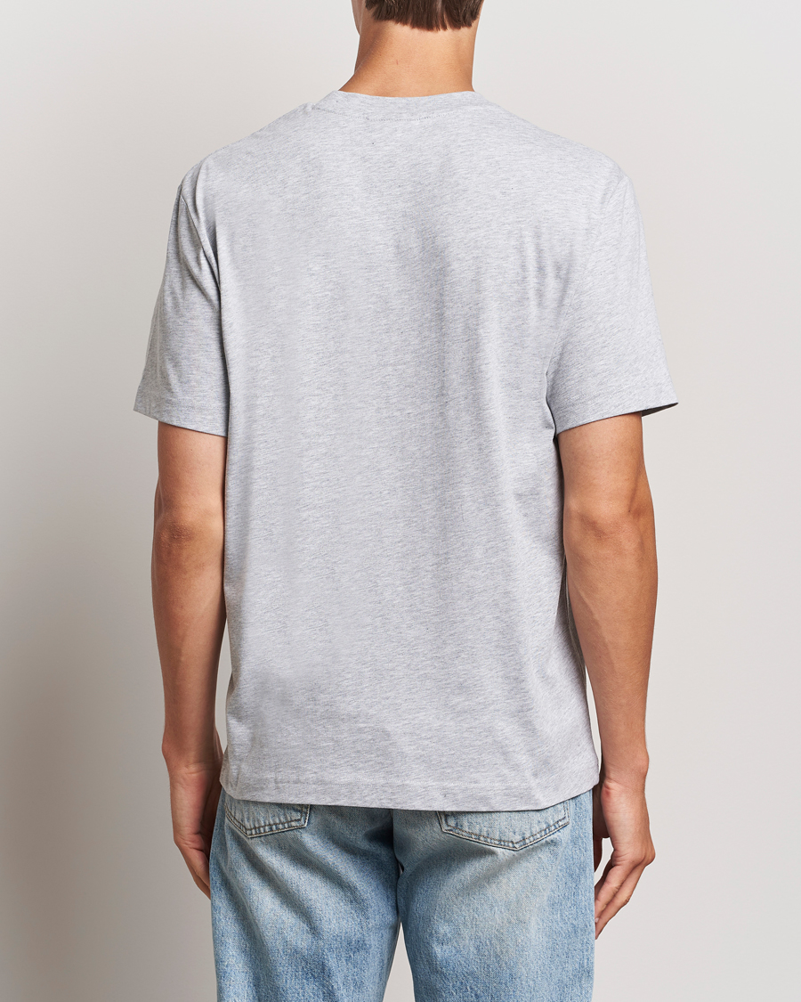 Hombres | Camisetas | Lacoste | Crew Neck T-Shirt Silver Chine