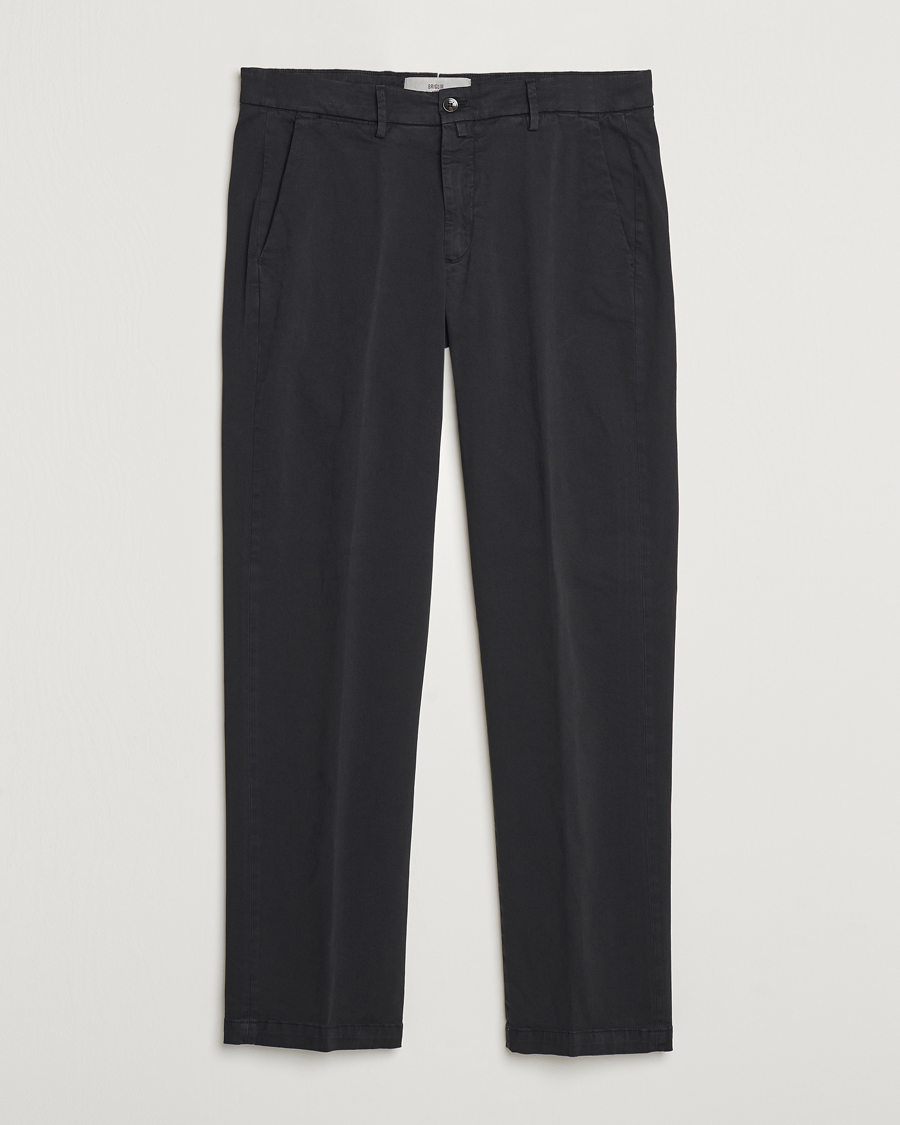 Hombres | Pantalones | Briglia 1949 | Soho Tailored Easy Fit Chino Black