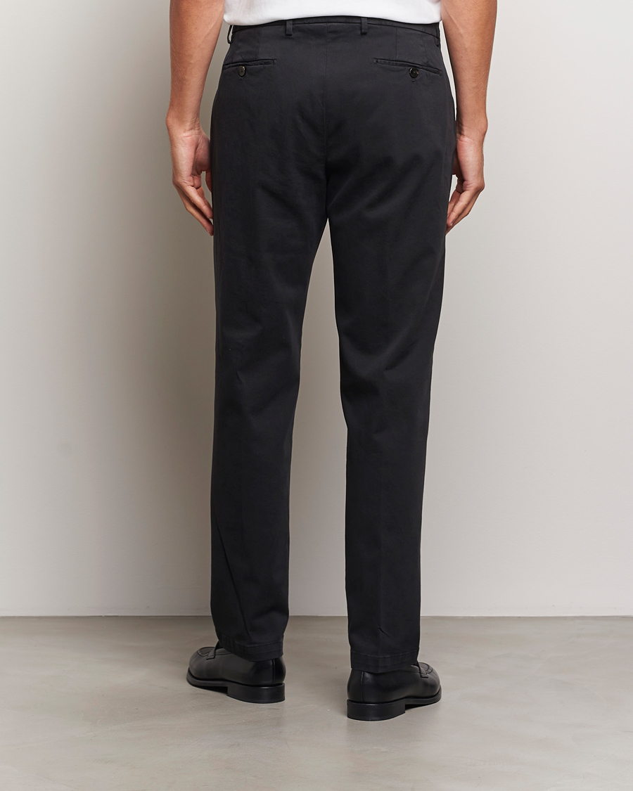 Hombres | Pantalones | Briglia 1949 | Soho Tailored Easy Fit Chino Black