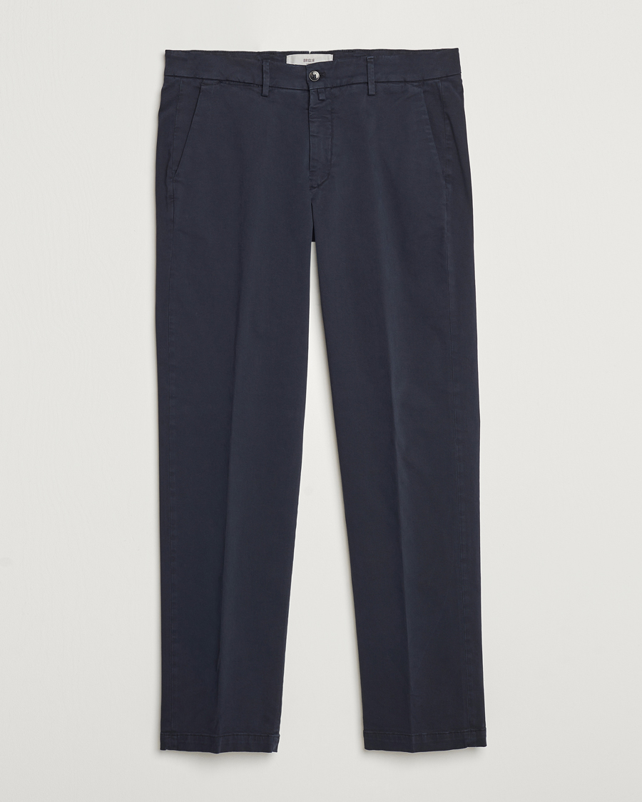 Hombres | Pantalones | Briglia 1949 | Soho Tailored Easy Fit Chino Navy