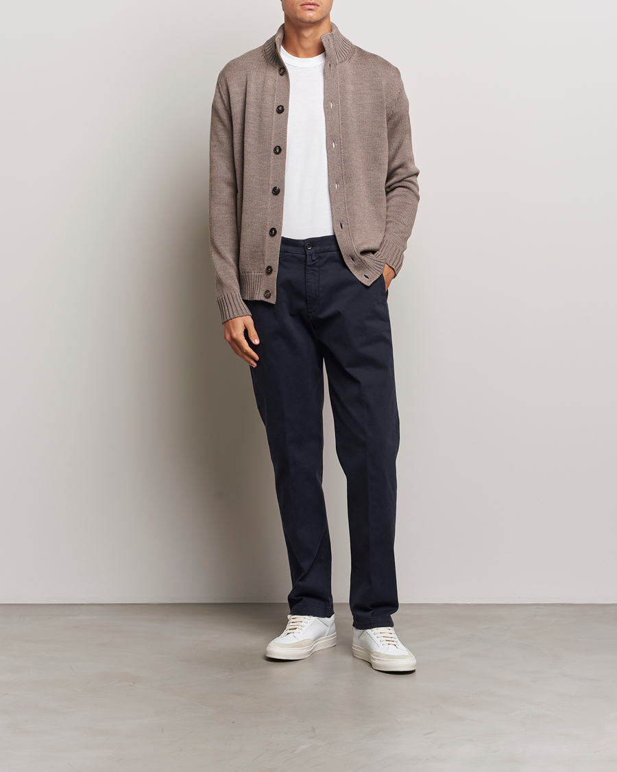 Hombres | Pantalones | Briglia 1949 | Soho Tailored Easy Fit Chino Navy