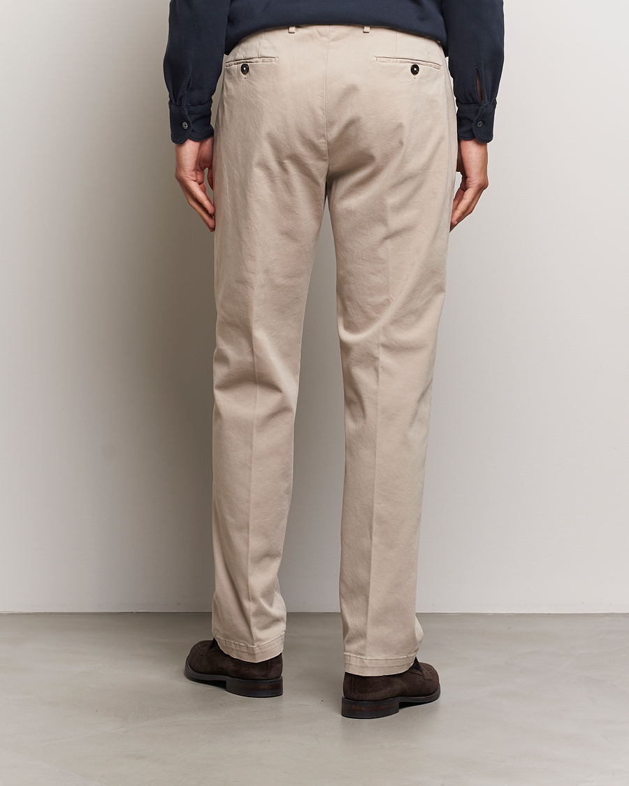 Hombres | Pantalones | Briglia 1949 | Soho Tailored Easy Fit Chino Beige