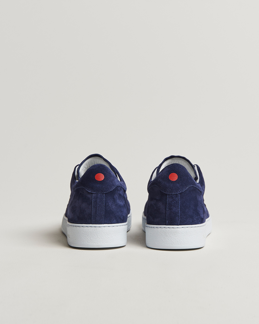 Hombres | Kiton Plain Sneakers Navy Suede | Kiton | Plain Sneakers Navy Suede