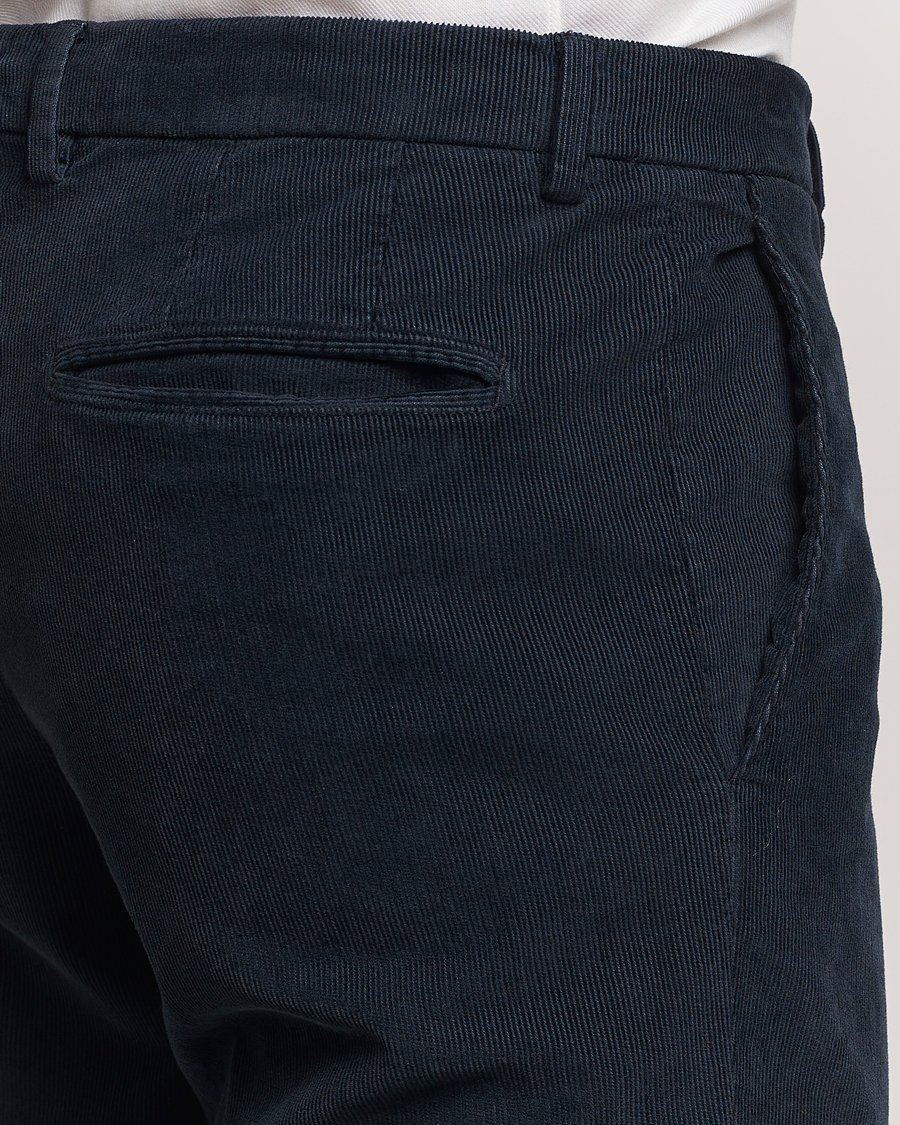 Hombres | Trajes | Boglioli | K Jacket Baby Corduroy Suit Navy