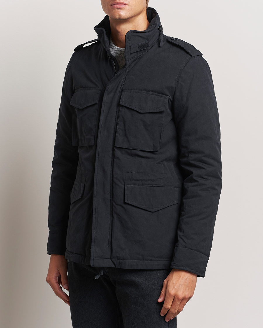 Hombres | Abrigos y chaquetas | Aspesi | Cotton Field Jacket Midnight