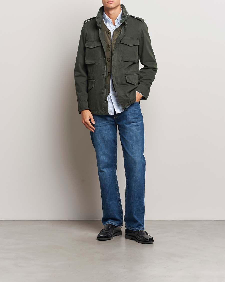 Hombres | Abrigos y chaquetas | Aspesi | Lined Cotton Field Jacket Military