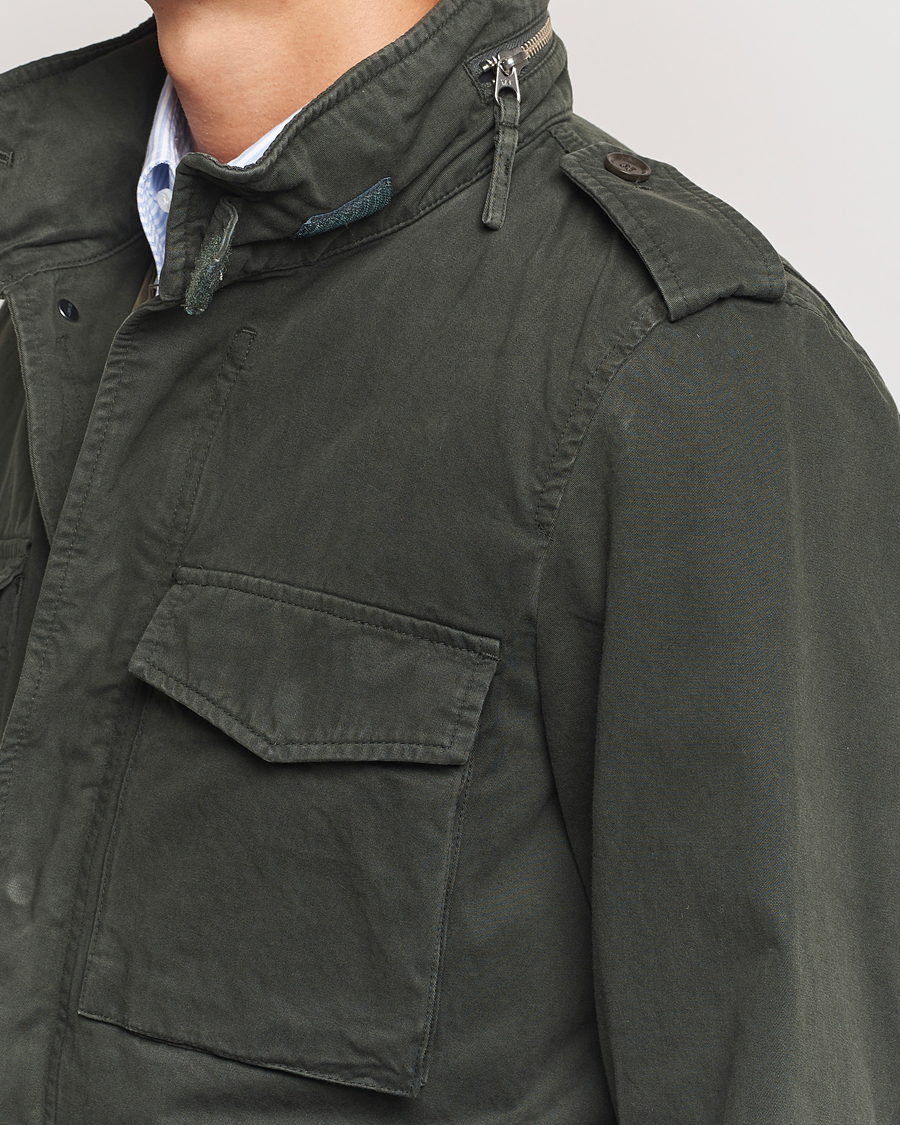 Hombres | Abrigos y chaquetas | Aspesi | Lined Cotton Field Jacket Military