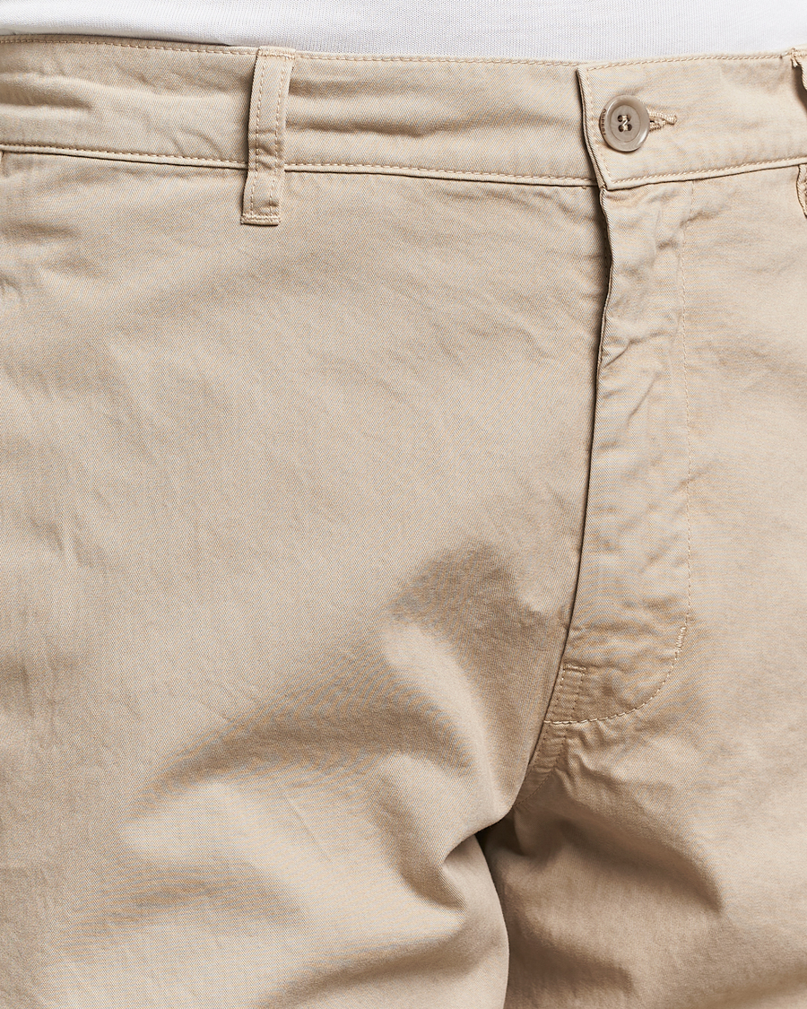 Hombres | Pantalones | Aspesi | Garment Dyed Cotton Pants Beige