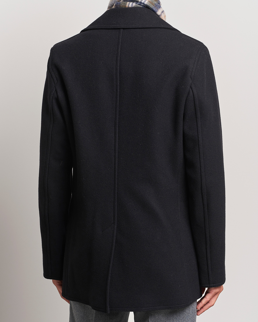 Hombres | Abrigos y chaquetas | Gloverall | Churchill Reefer Peacoat Black